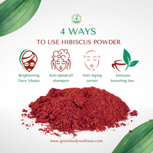 Load image into Gallery viewer, Red Gold African Hibiscus Powder African Superfood &amp; Natural Skincare
