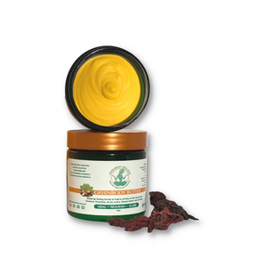 African Hibiscus, Orange, Clove Whipped Shea Body Butter Moisturizer for Firm skin with Vitamin C