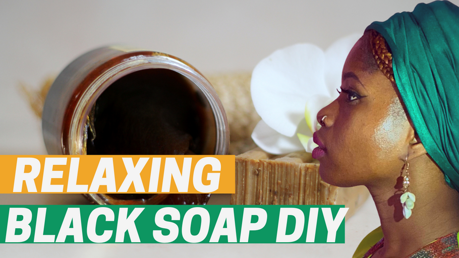 DIY African Black Soap Body Wash