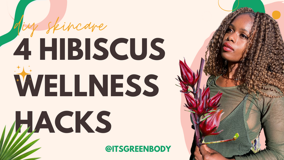 4 Ways to Use African Hibiscus Powder- DIY #wellnessrecipe