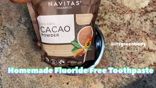 DIY Toothpaste with Cacao